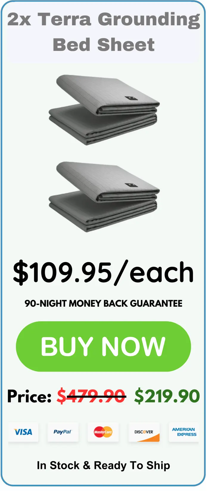 offer Terra Grounding Bed Sheets